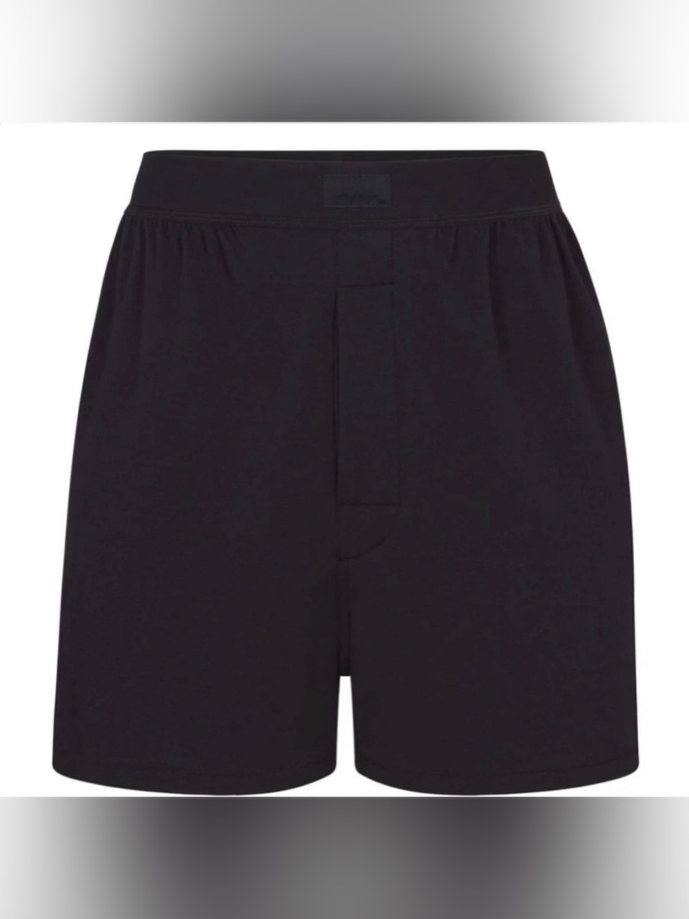 SKIMS BOYFRIEND BOXER SIZE XS in Onyx (black)